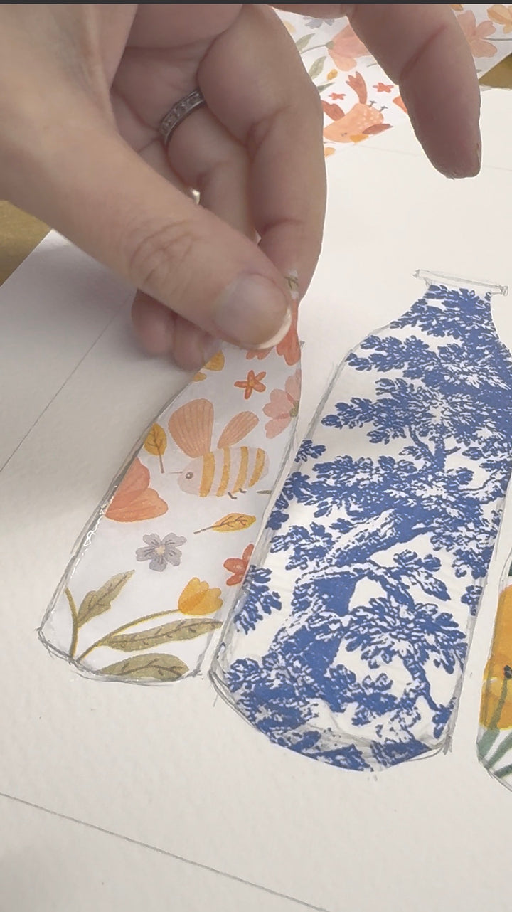 Spring Florals Painting & Collage Art Workshop