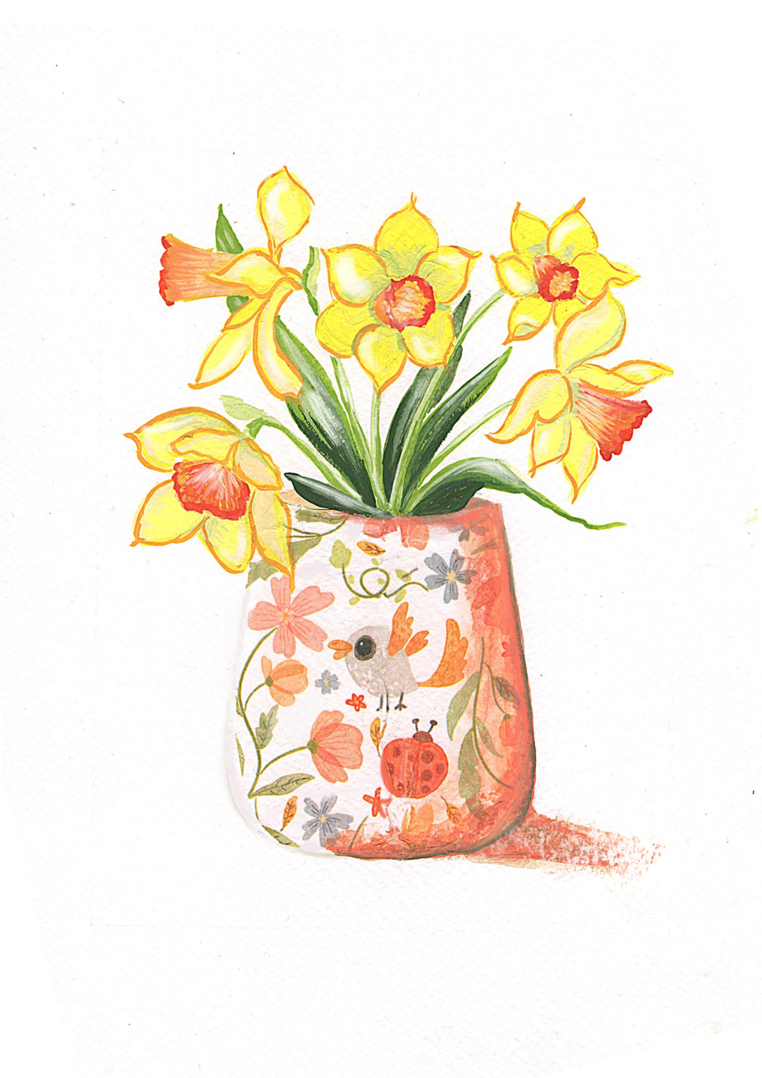 Spring Florals Painting & Collage Art Workshop