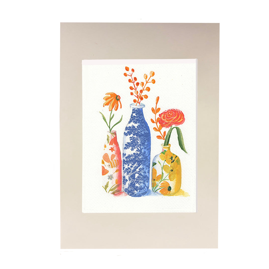 Spring Florals Painting & Collage Art Workshop